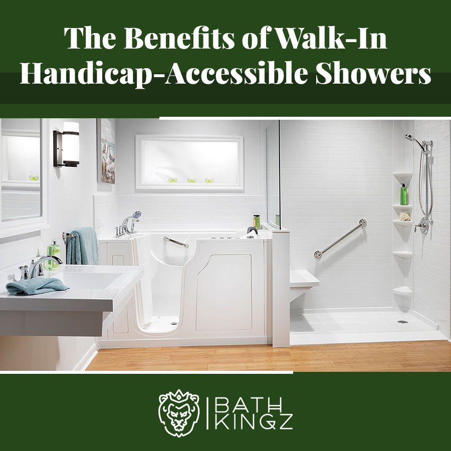 Diving Into the Benefits of Walk-In Handicap-Accessible Showers